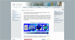 Desktop Screenshot of icams.de
